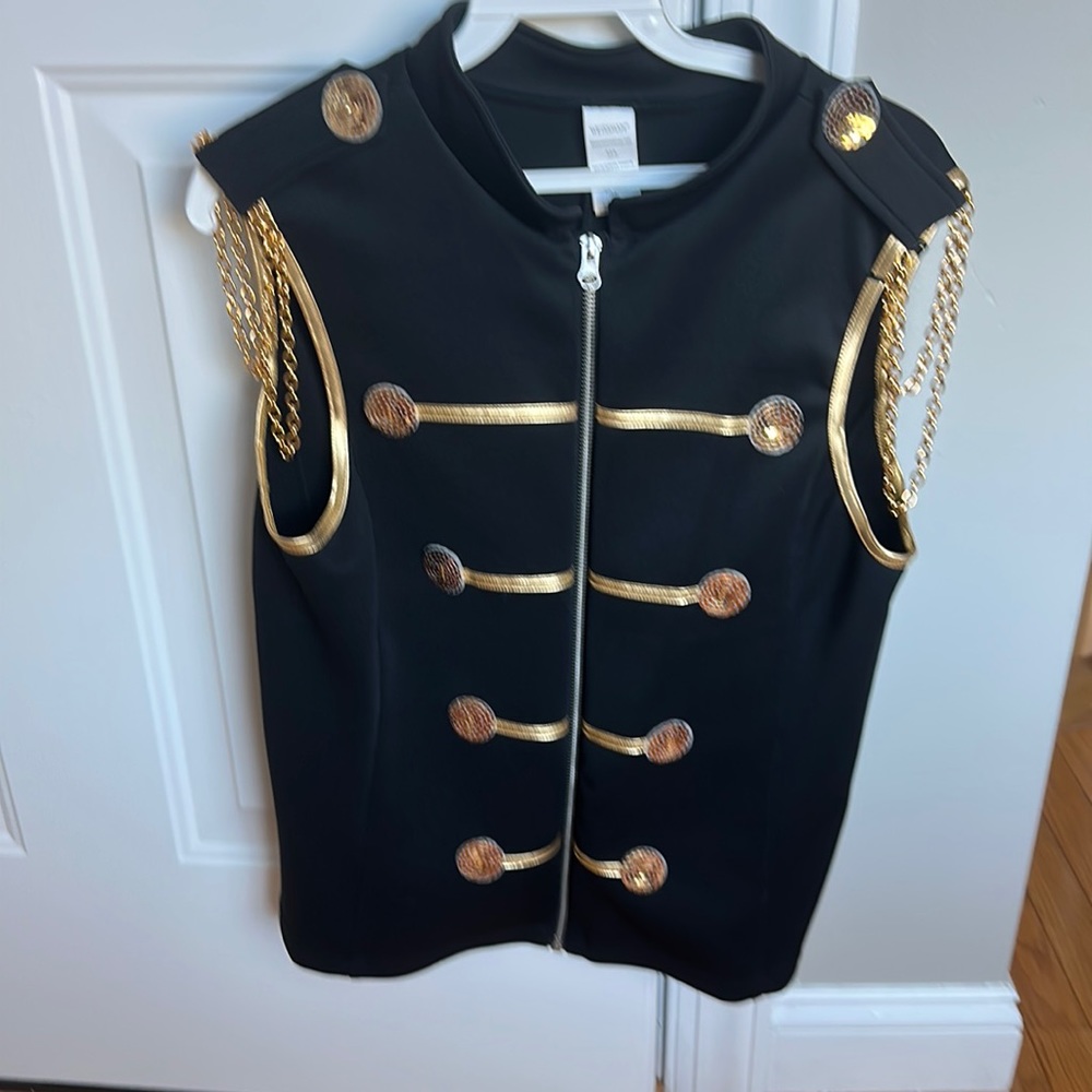 Black and Gold Dance Costume